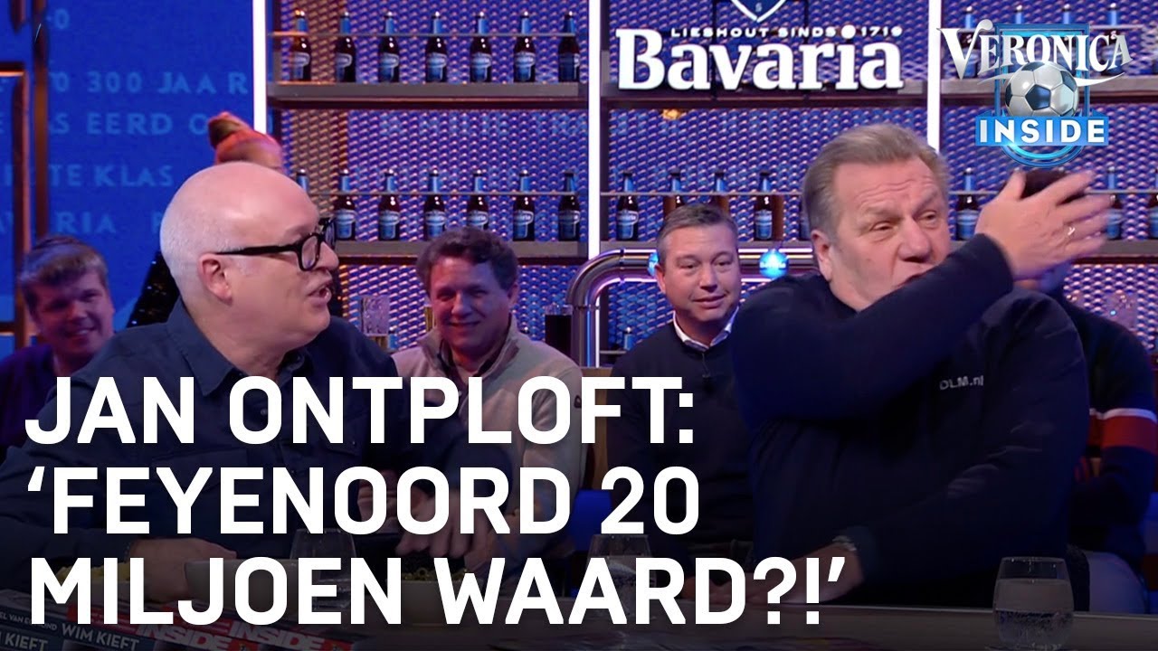 Jan ontploft: 'Feyenoord 20 miljoen waard?!' | VERONICA INSIDE