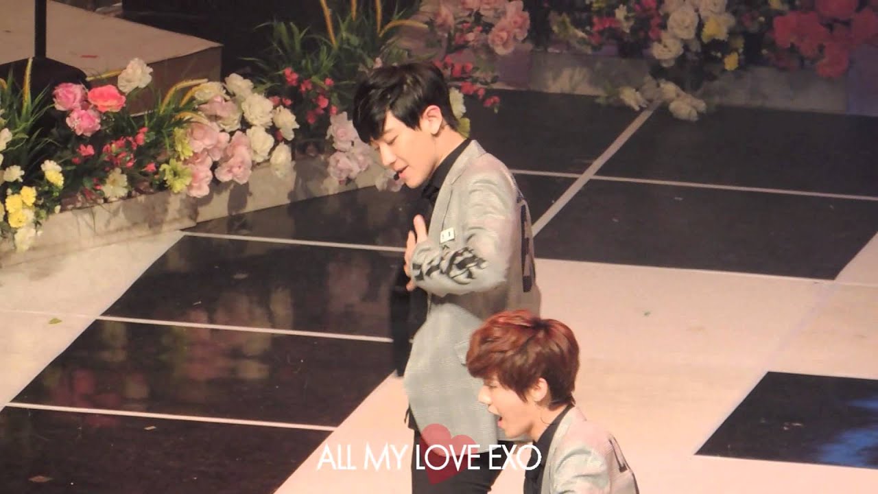 140208 대한민국 연예예술상 EXO - 으르렁(Growl) focus 세훈, 찬열(Sehun, Chanyeol) (@aml_exo)