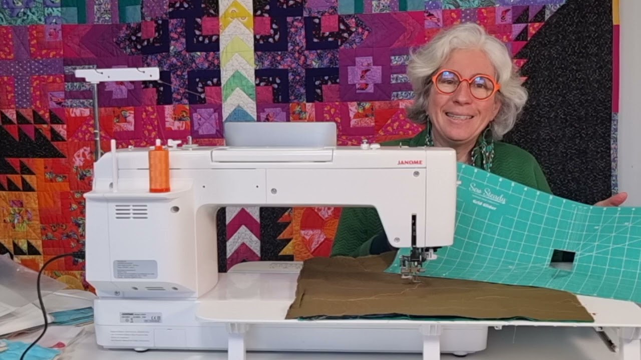 Comment avoir des points réguliers en quilting machine