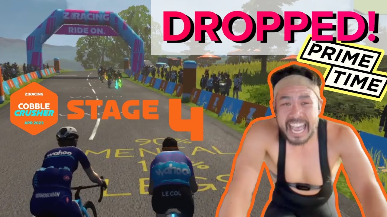 DROPPED! Zwift PRIME TIME Suffering!