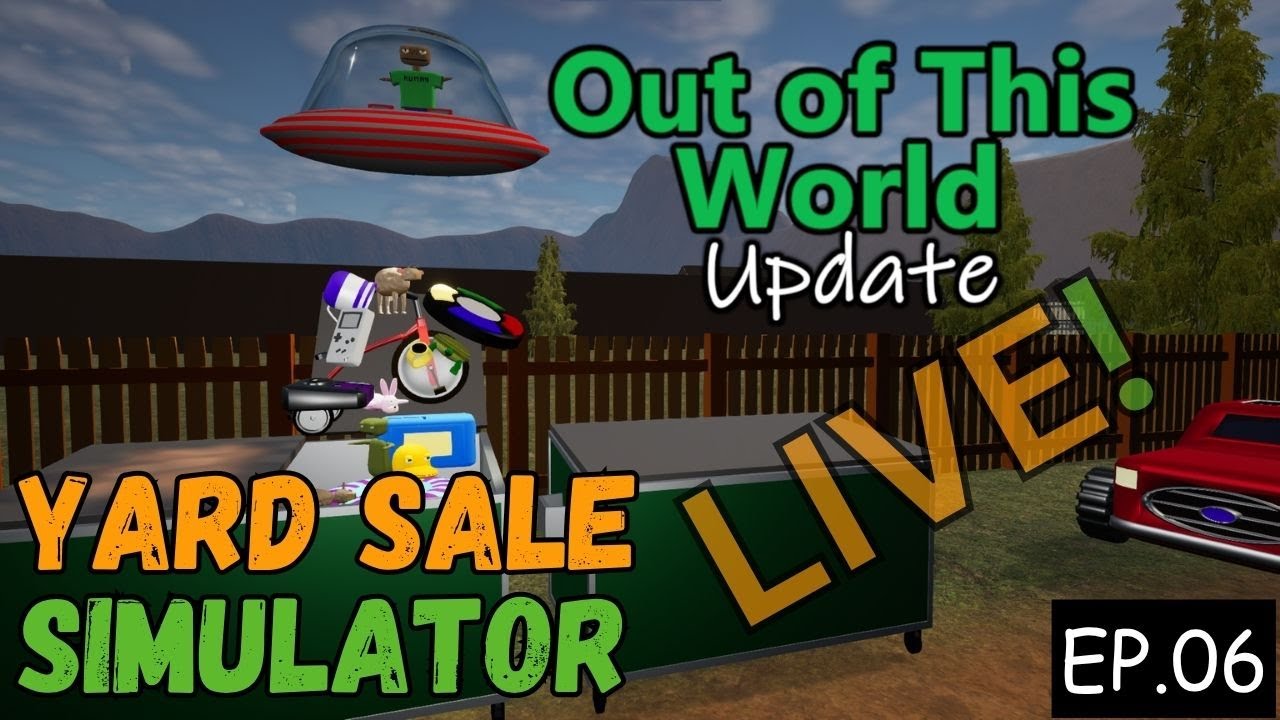 You won’t believe how I made the UFO fly! | Yard Sale Simulator