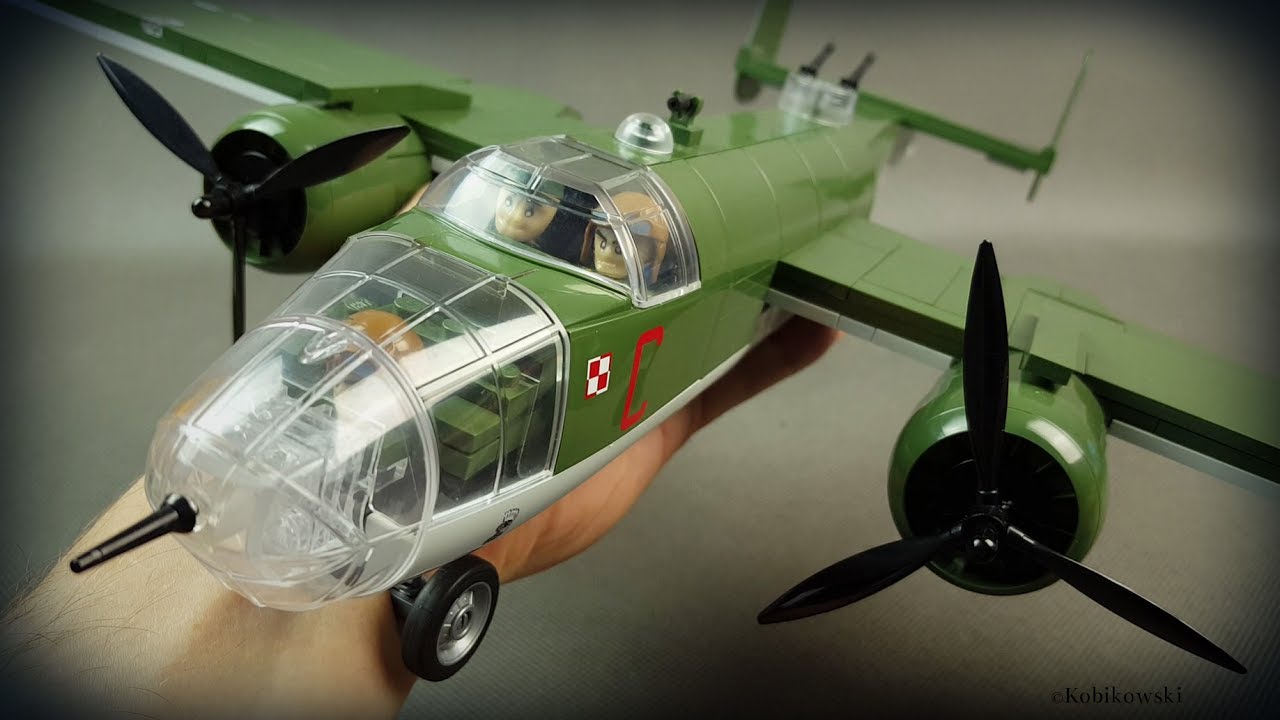 Oględziny COBI B-25 Mitchell przed premierą