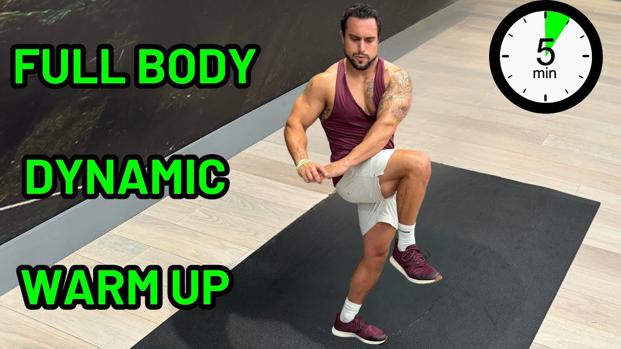 Full Body 5 Minute Dynamic Warm Up for Intense Workouts #2