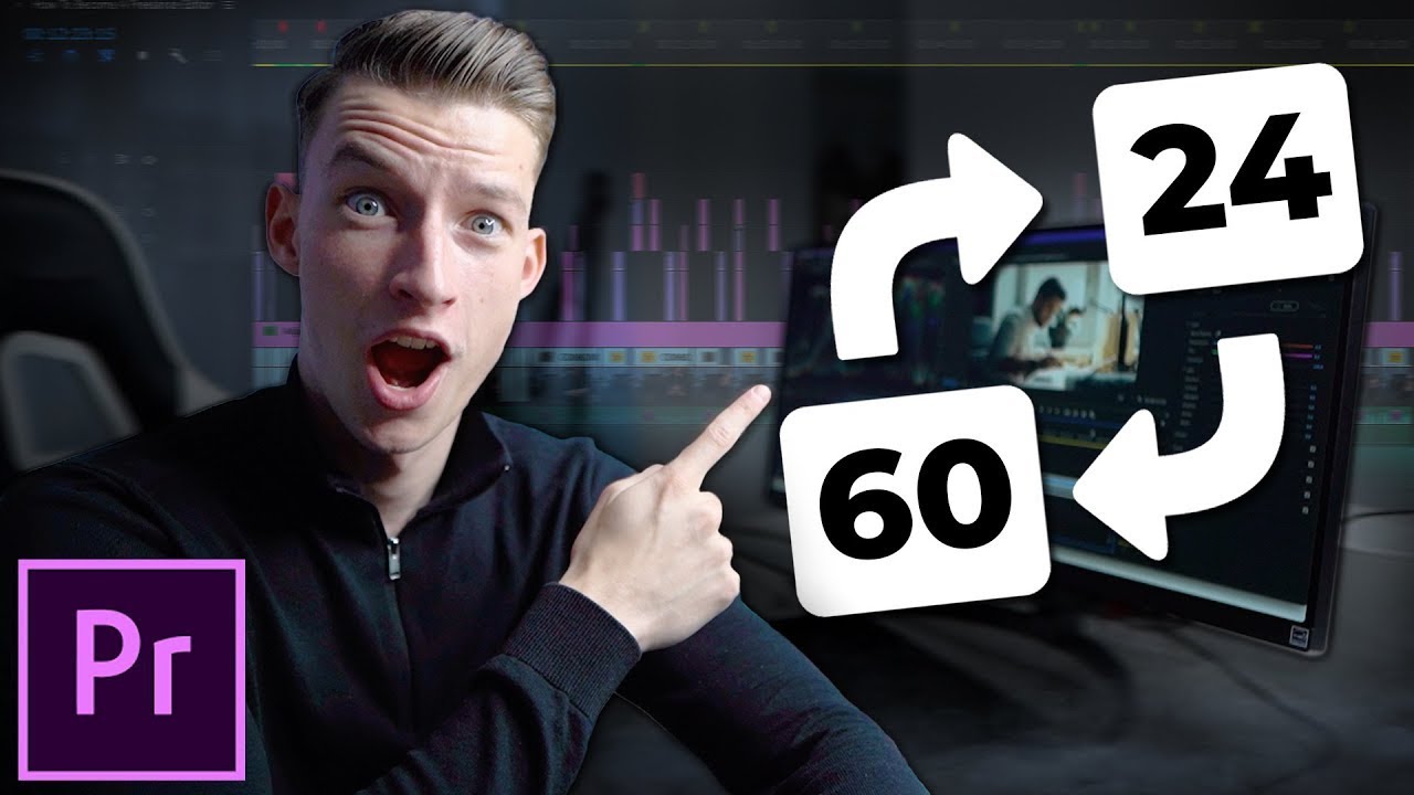 Adobe Premiere Pro 2023: быстрое руководство по изменению частоты кадров