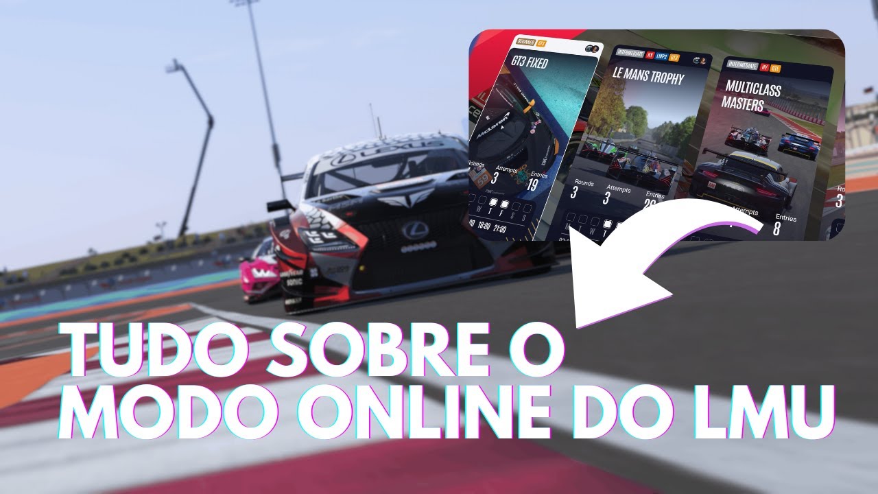 COMO FUNCIONA O ONLINE DO LE MANS ULTIMATE?