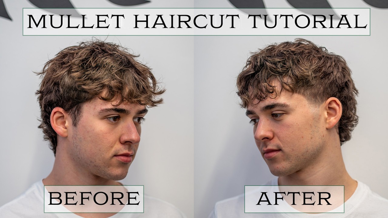 Mullet Haircut Tutorial (Condensed Version) | Mens Hair