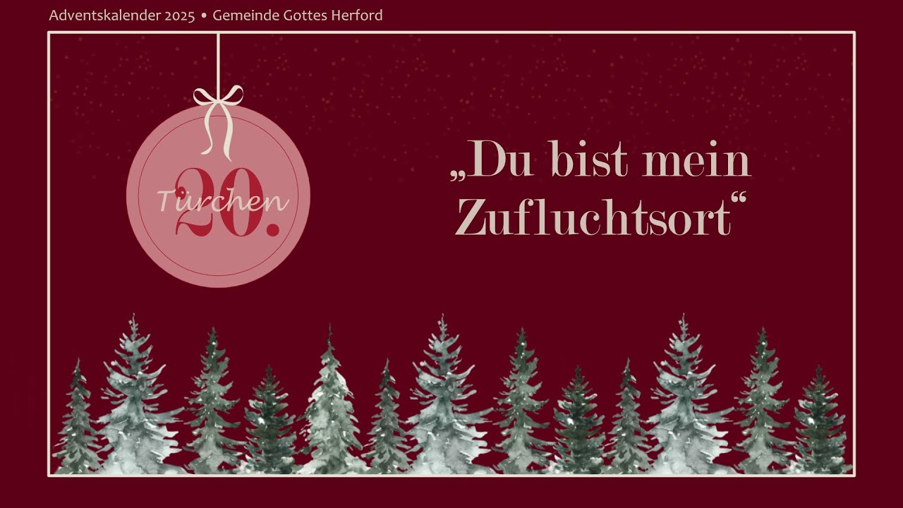 Tag 20 | Adventskalender 2025