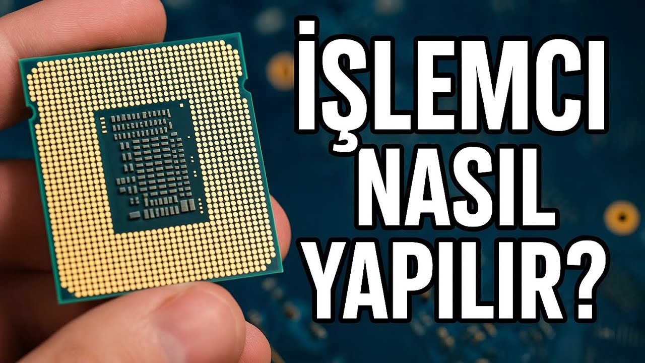 İşlemci Nasıl Üretilir ? Adım Adım Rehber 🎥➡️ #işlemci