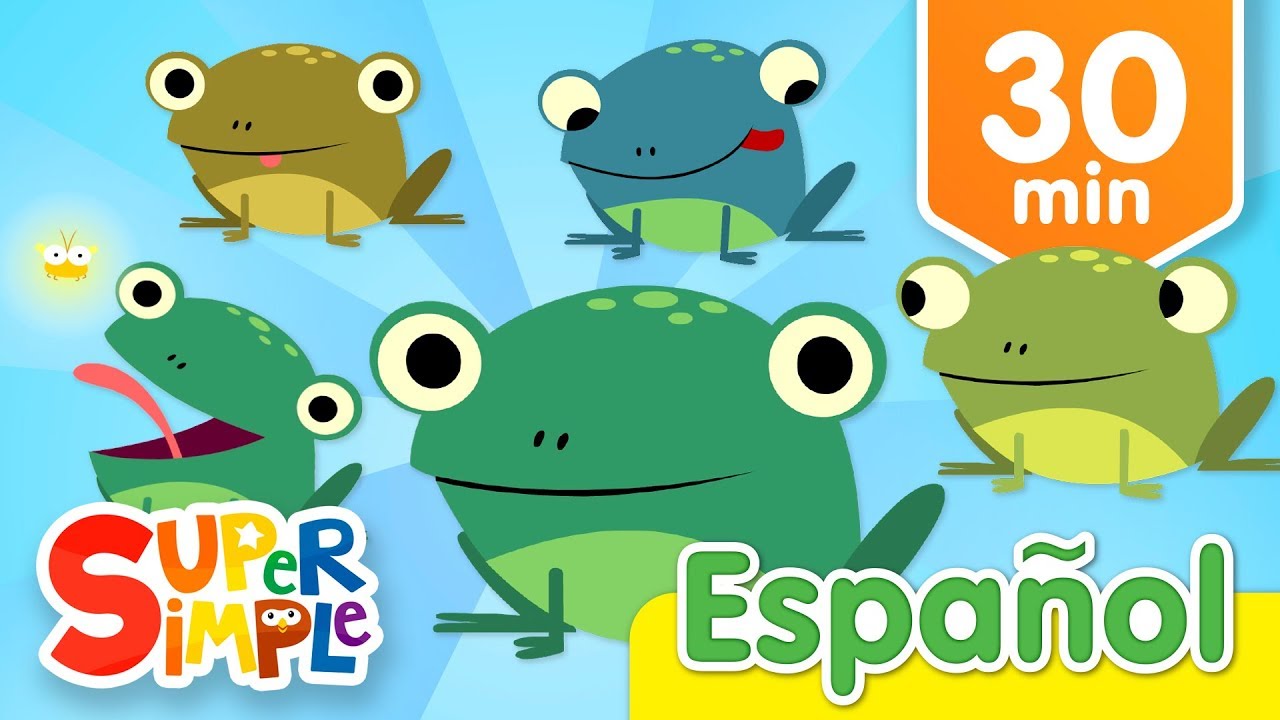 Cinco Ranitas Con Manchitas Y Más Canciones Infantiles | Música Para Niños