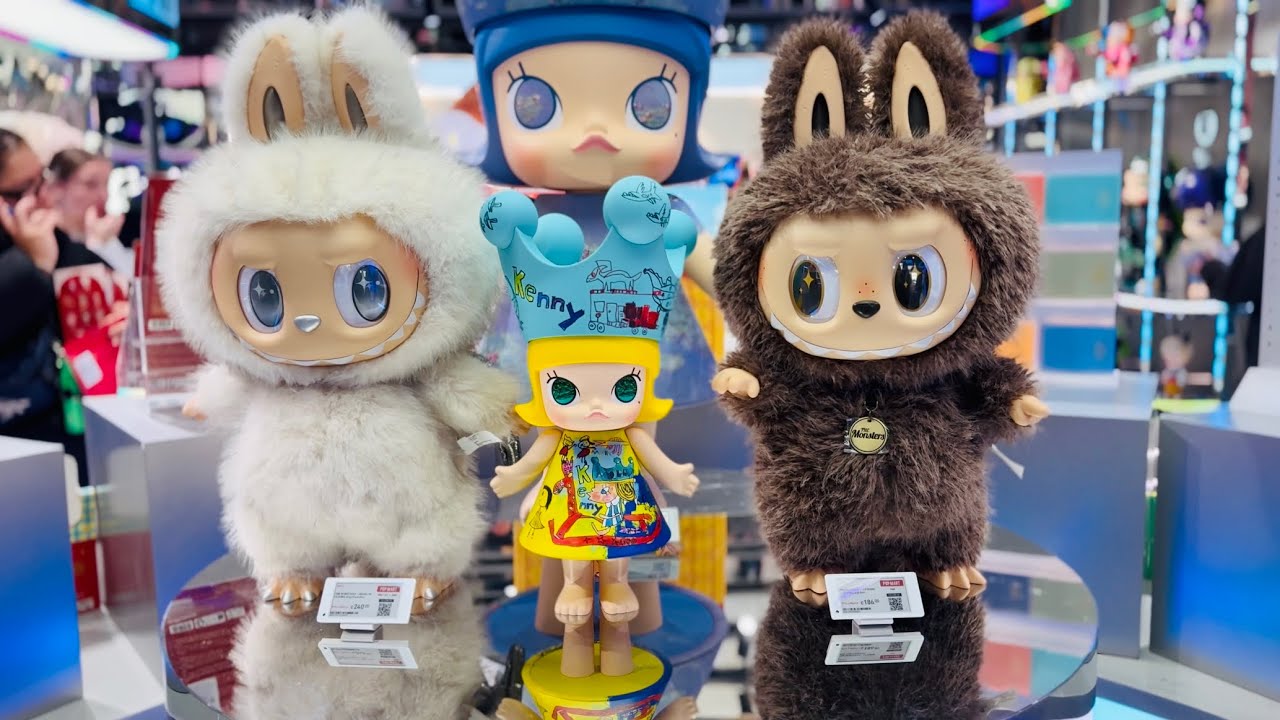 POP MART Paris | LABUBU Hunt and Cutest Blind Boxes | Cozy Shopping in Paris