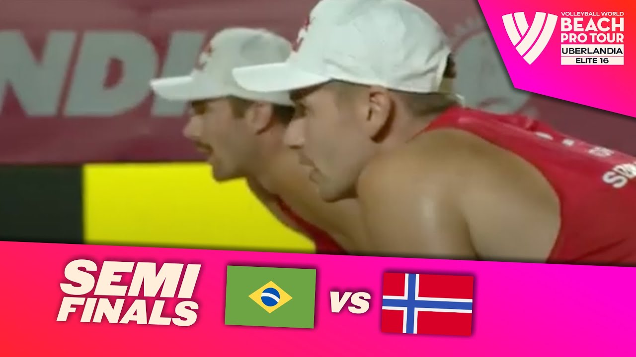 George / Andre vs. Mol, A. / Sørum, C. - Semi Final Highlights Uberlândia 2022 #BeachProTour