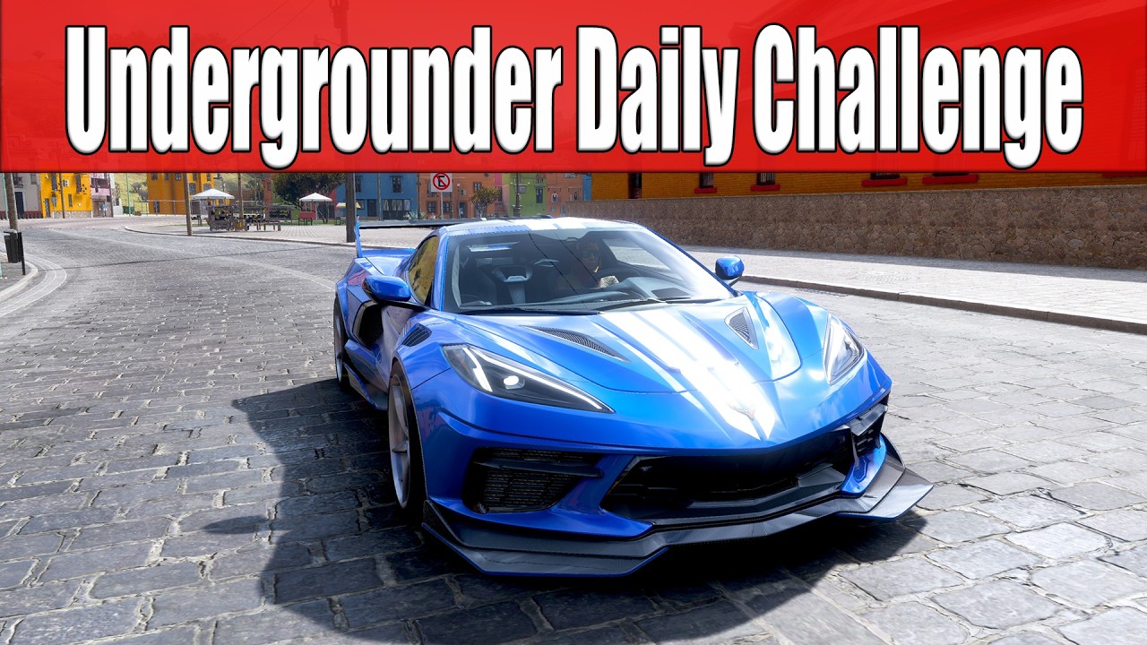 Forza Horizon 5 Undergrounder Daily Challenge Win the Tunnel Run Street Race in any S1 Class car