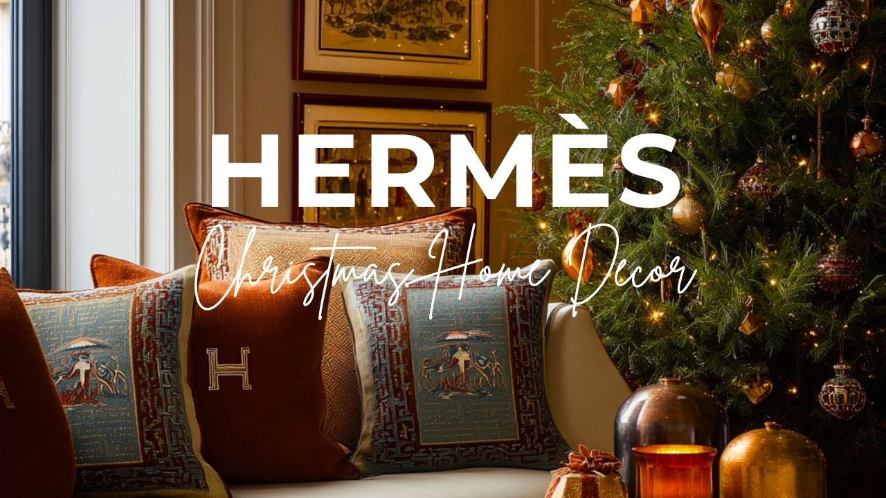 Создаём дома эстетику HERMÈS к Рождеству
