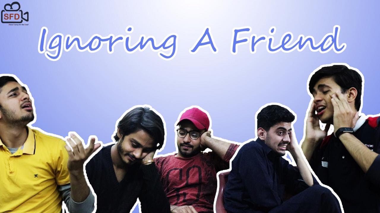 Ignoring Your Friends | FUNNY SKIT VIDEO 😂