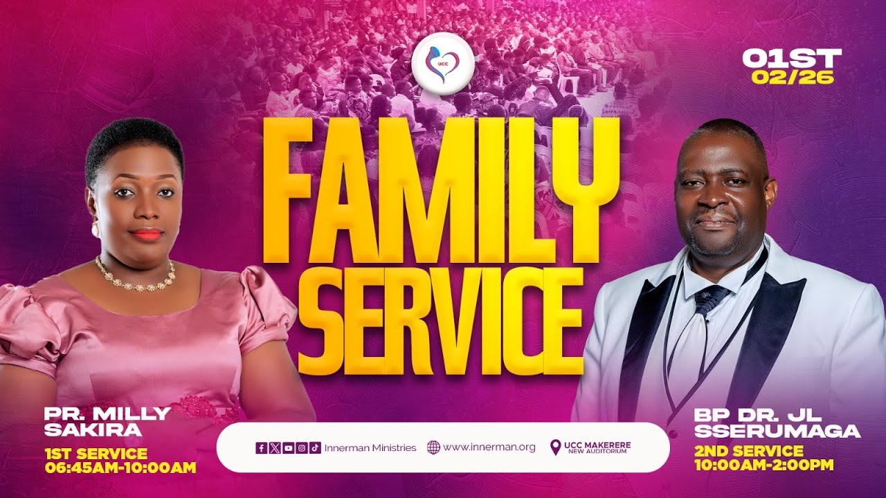 01.02.2026 || SUNDAY  FAMILY (1ST) SERVICE  || LIVE@INNERMAN MINISTRIES