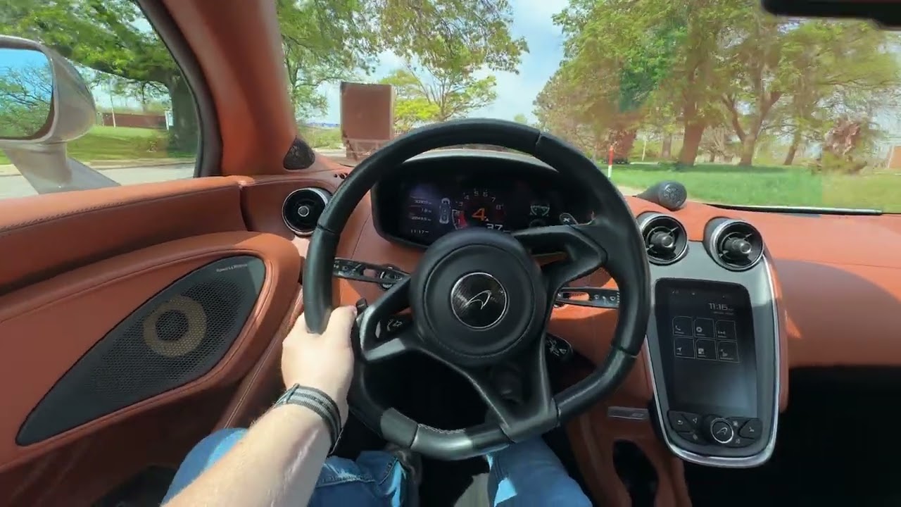 2017 McLaren 570 GT Driving POV and Walkaround