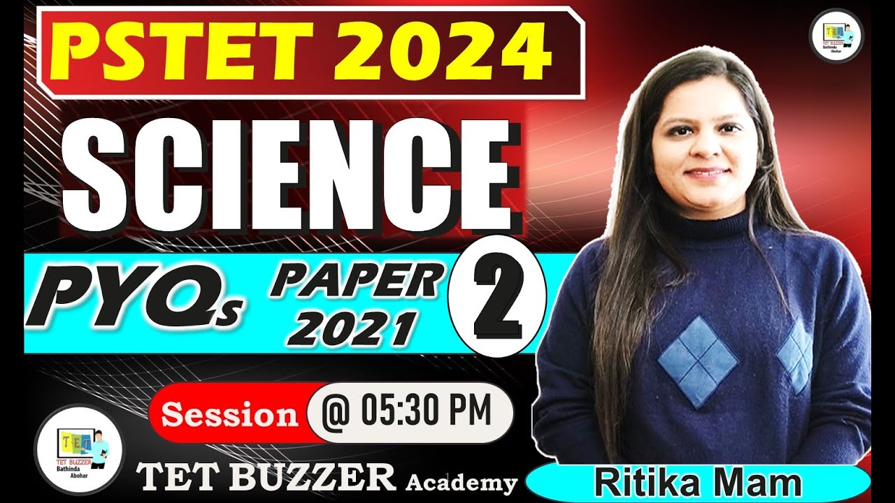 PSTET-2 B.Ed. Math & Sci || PYQs | PSTET 2021 Paper Solution (Part - B) | TET BUZZER 97100-50500
