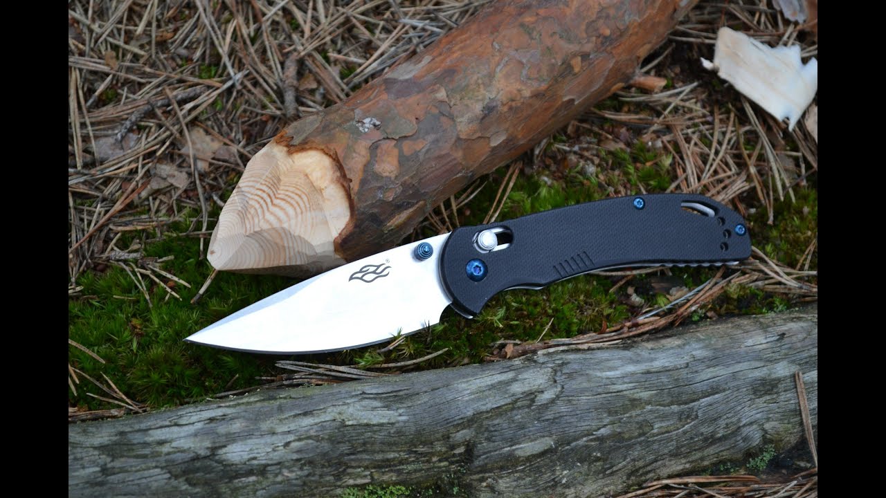 Тест ножа GANZO Firebird F 753M