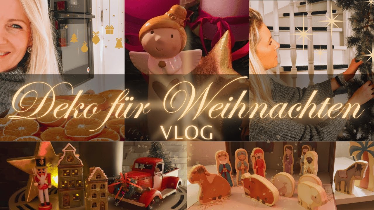 VLOG | Gemütlich durch den Advent | Dekoration zum Wohlfühlen statt Überstyling | Mom.at.home21