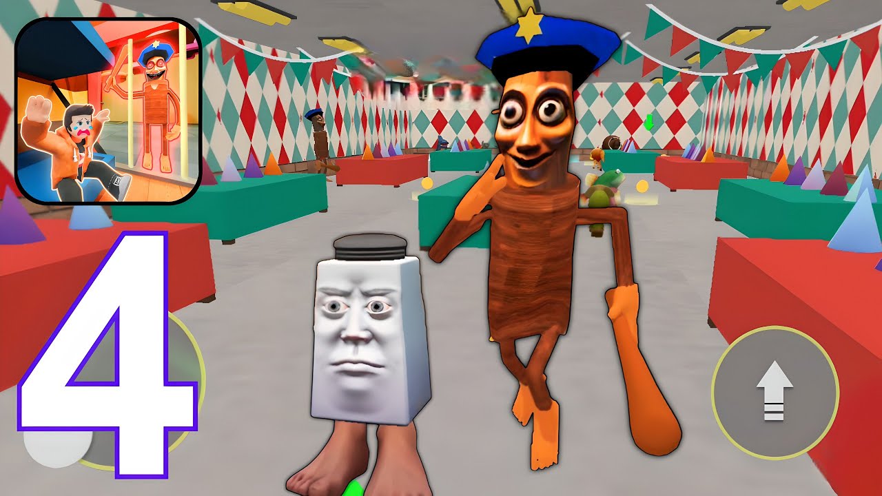 Tung Tung Pizza Escape Obby - New Update Chapter 4 - Gameplay Walkthrough Part 4 (Android, iOS)