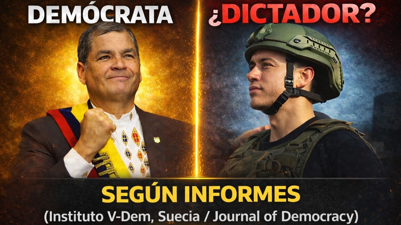 Informe internacional advierte que Ecuador es una AUTOCRACIA en formaci&oacute;n: NOBOA VS CORREA