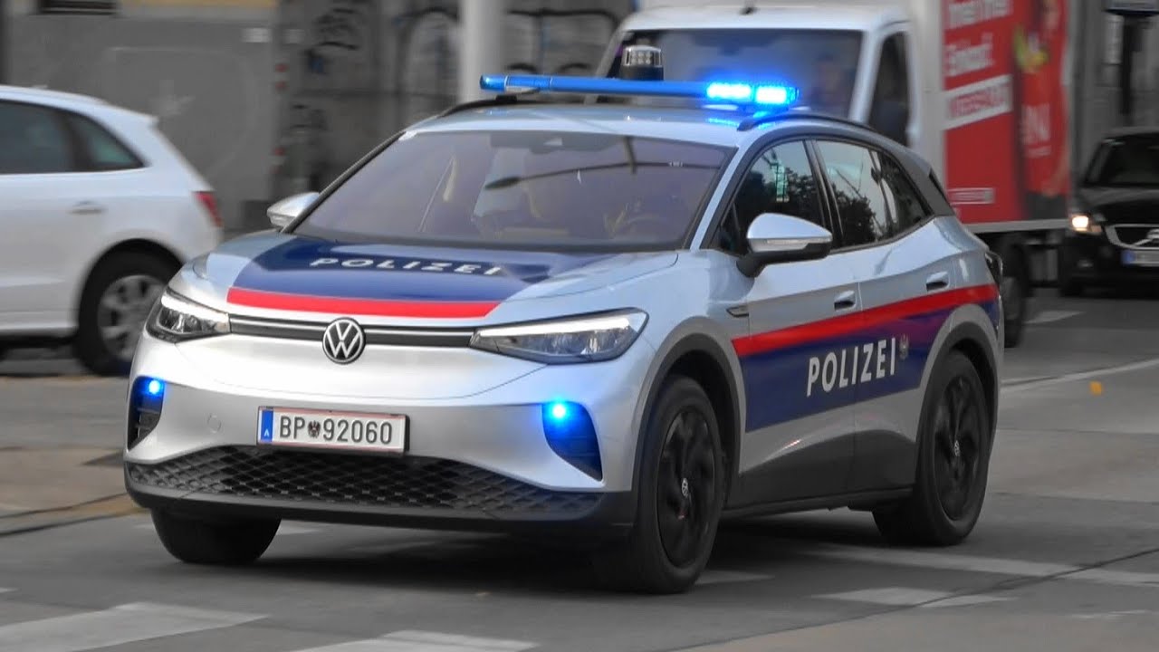 [Elektro-Streifenwagen] VW ID.4 Pro Polizei Wien