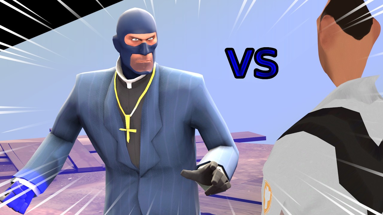 [SFM/HORROR] lock in medic vs gigachad spy