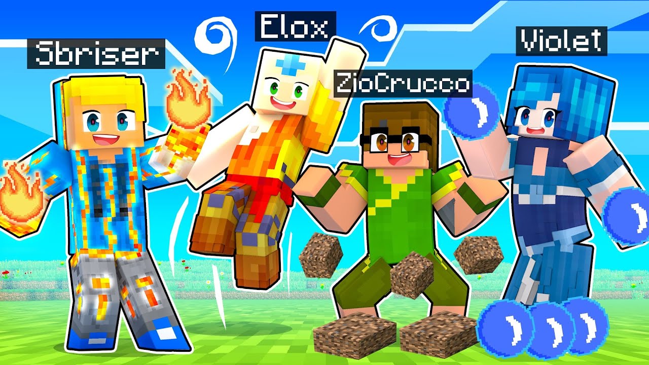 Diventiamo I DOMINATORI Degli ELEMENTI Su Minecraft!