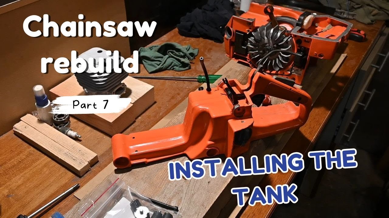 Husqvarna 266/268 chainsaw rebuild - Part 7