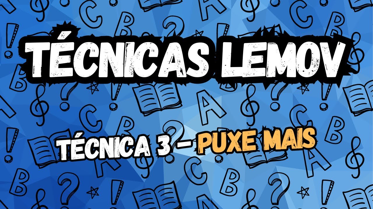 T&eacute;cnica 3 Puxe Mais