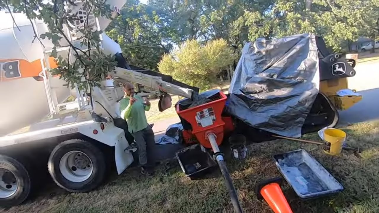 Concrete pump that could change the industry for the small business owner!!!
