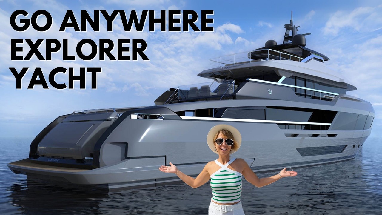 2024 OceanKing Стальной корпус Explorer Long-Range Doge 400