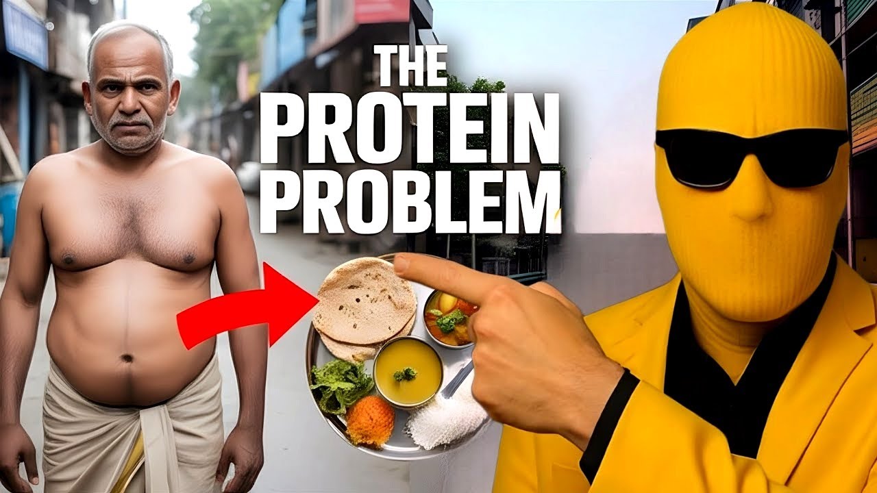 INDIA's POOR PROTEIN food....