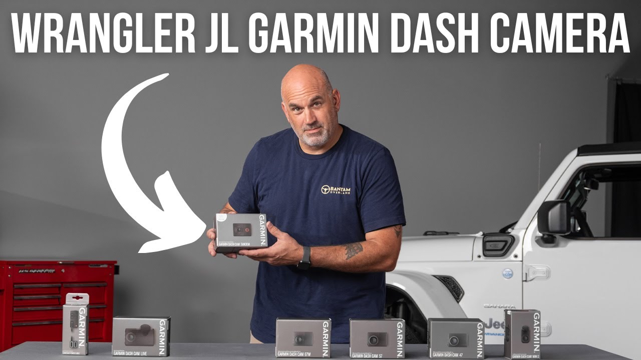 Jeep Wrangler JL Garmin Dash Camera Plug & Play Kits | '18 - '24 Jeep JL/JT Wrangler/Gladiator