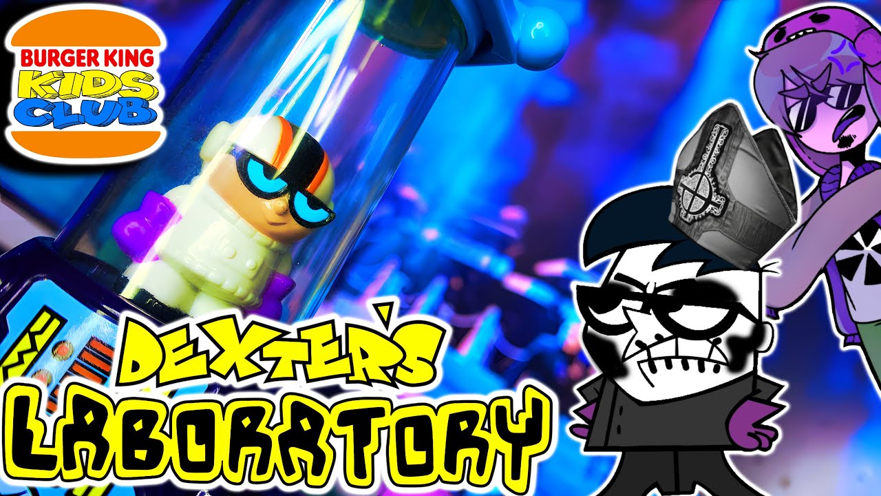 WHO PUT YOU IN A JAR? | Dexter's Laboratory Toy Review | Nostalgia Burger King Toy
