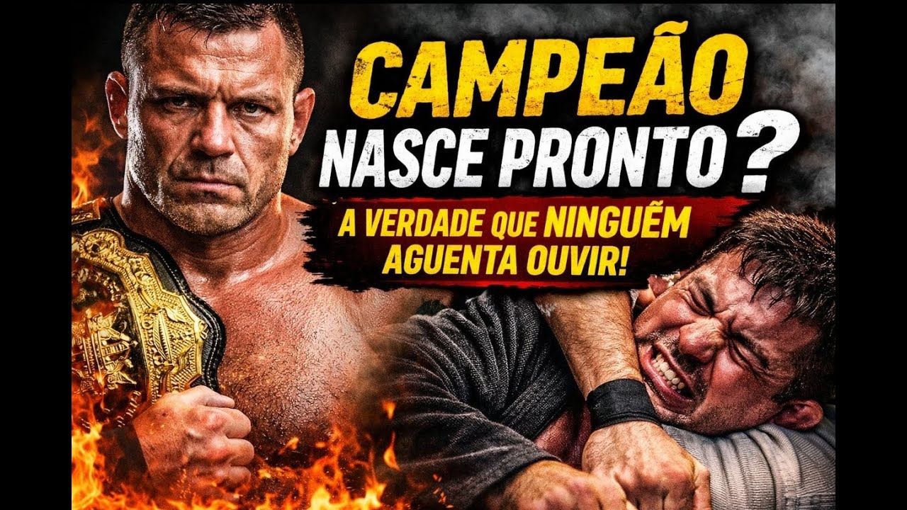 O Campeão Já Nasce Campeão? Você Acha Que Forma Campeões - Feu Bjj