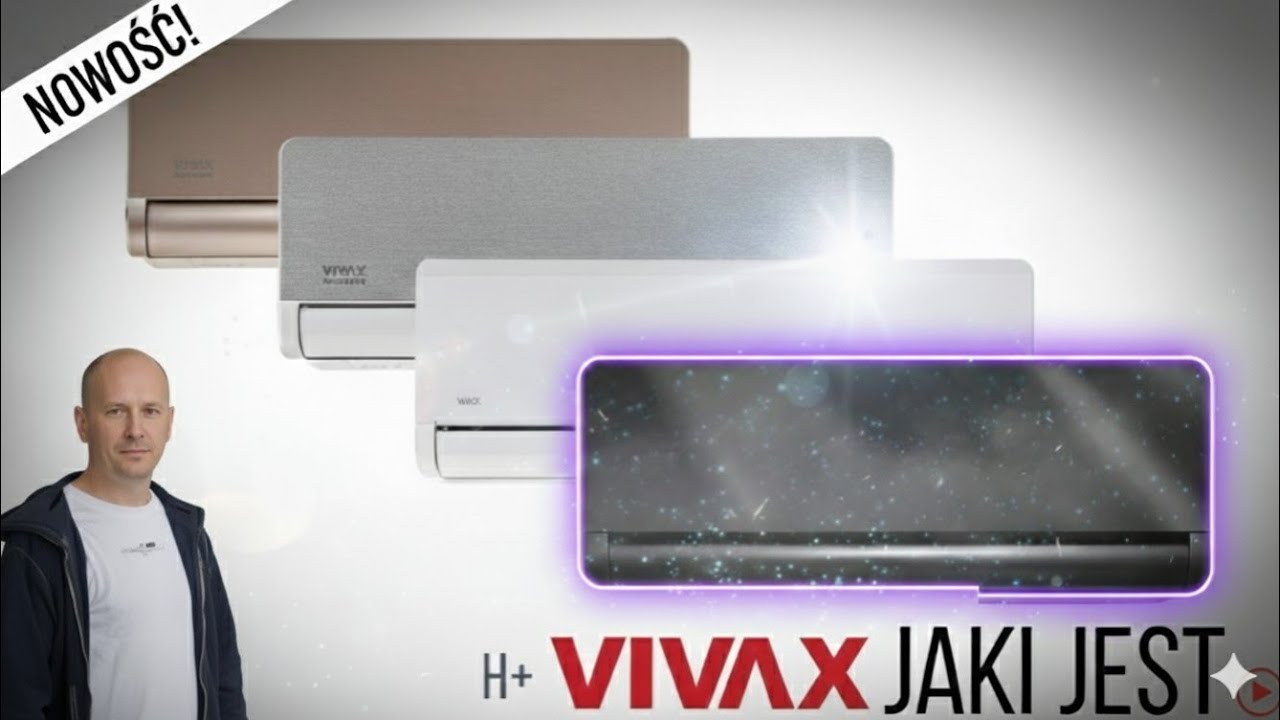 VIVAX H+ CZARNY KLIMATYZATOR odcinek1 #VIVAX #EkoSanit #wodklim
