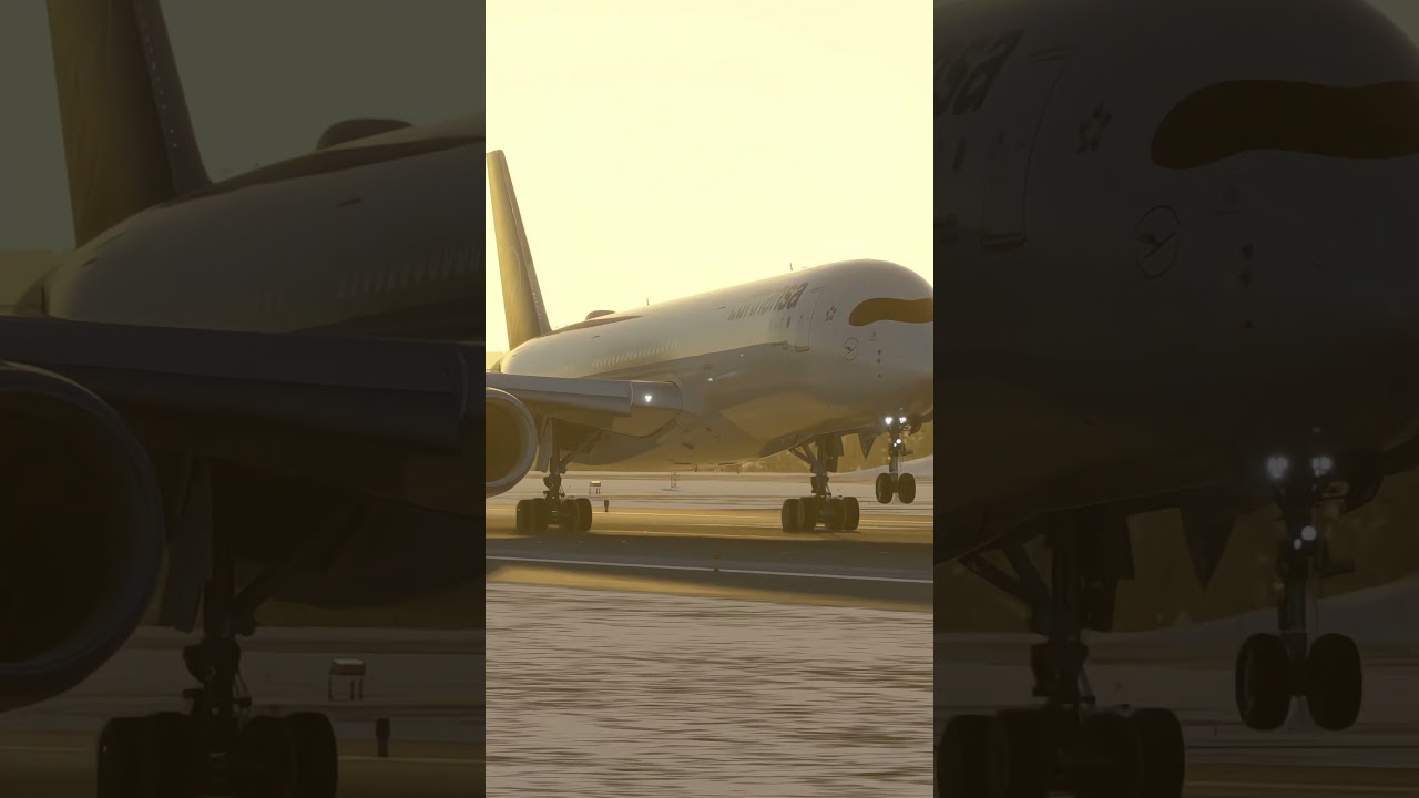 Lufthansa A350 Smooth Landing at Oslo Airport ✈️ | Ultra Realistic Flight Sim