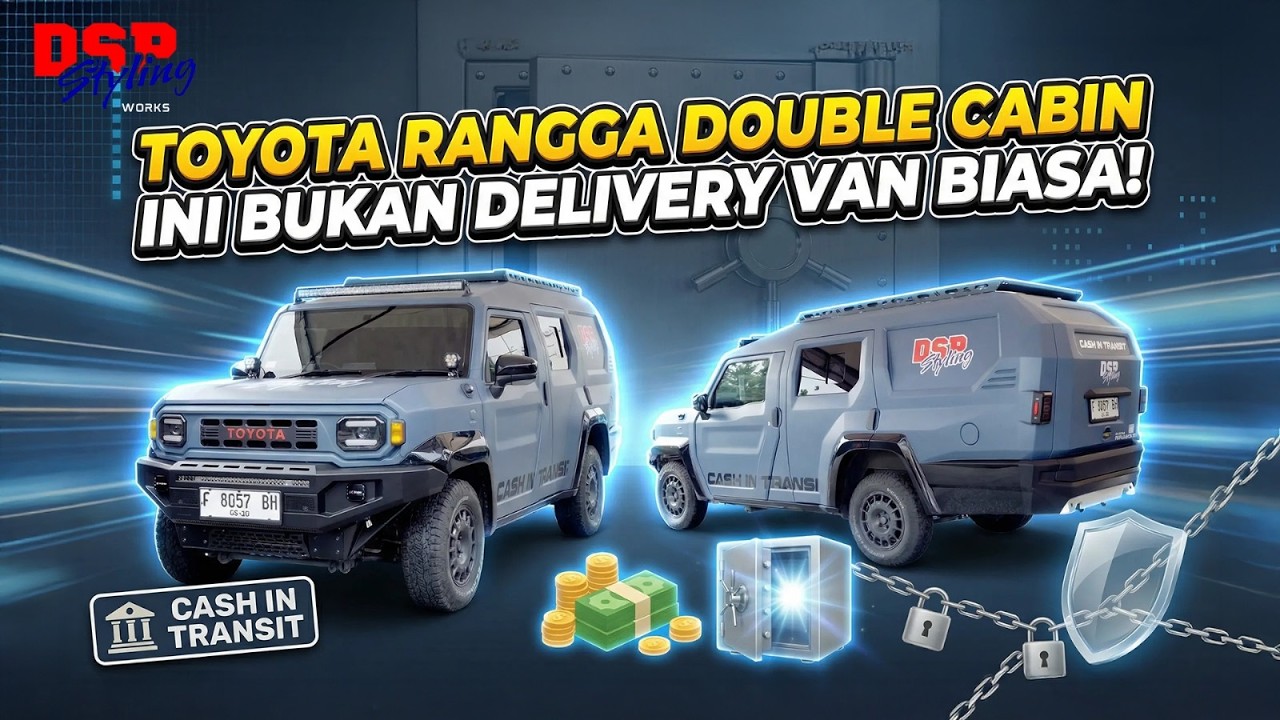 Hilux Rangga Jadi Delivery Van, Solusi Bisnis Serba Guna Garapan DSP Styling #dspstyling #dsp