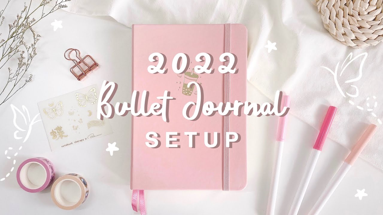 🌷 мой набор для ведения bullet-журнала в 2022 году