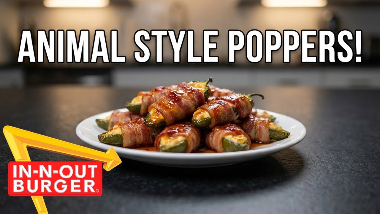 I Made ANIMAL STYLE JALAPEÑO POPPERS… and OMG!