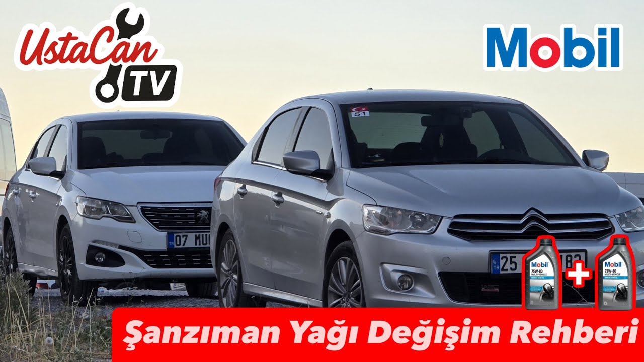 C-Elysée & 301 Şanzıman Yağı Değişimi | Pratik & Adım Adım Rehber