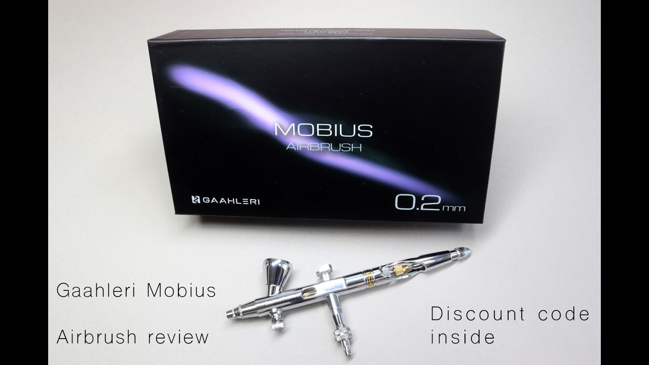 Обзор аэрографа Gaahleri ​​Mobius 2.0mm