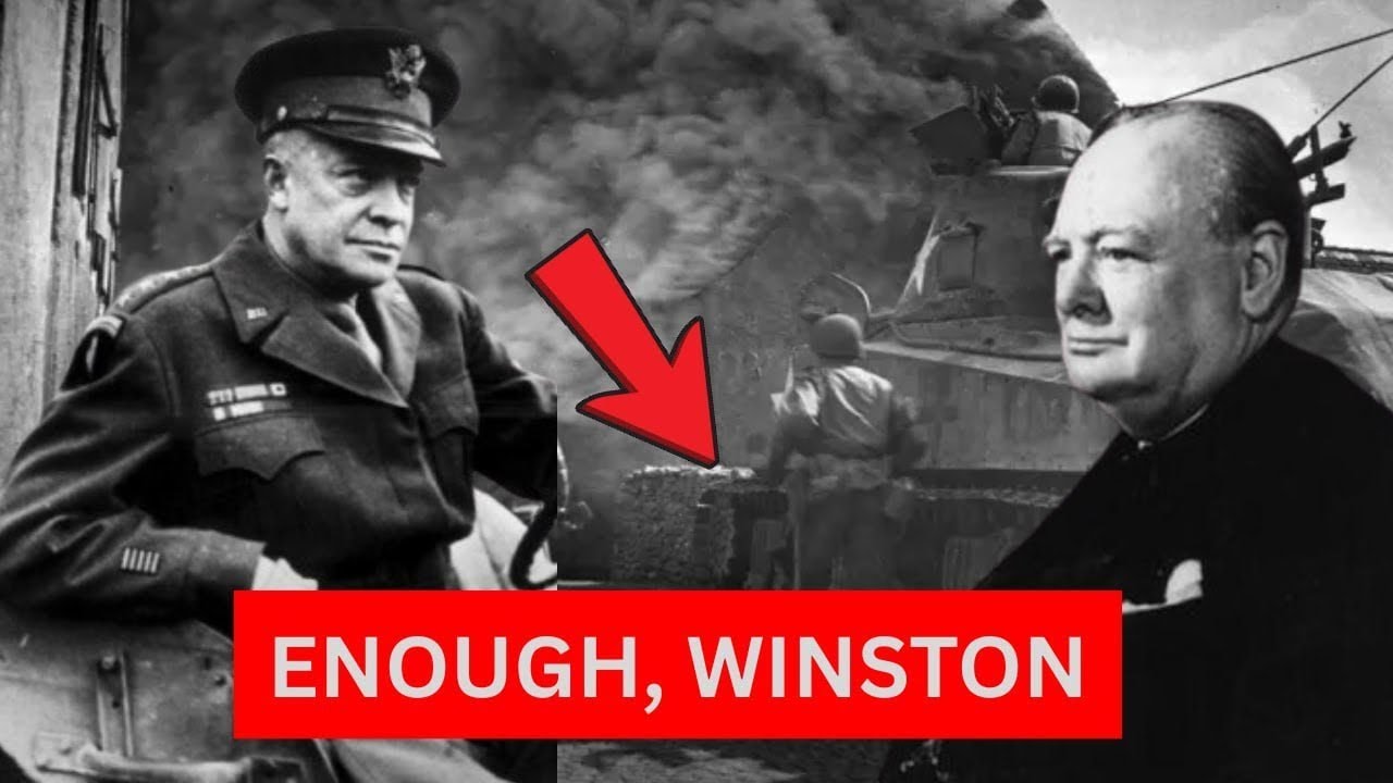 What Eisenhower Said When Churchill Tried to Command the American Army