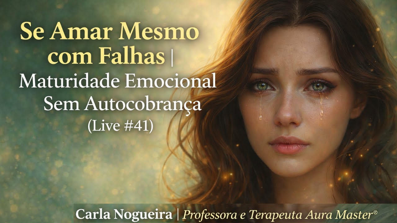 Se Amar Mesmo com Falhas | Maturidade Emocional Sem Autocobrança (Live # 41)