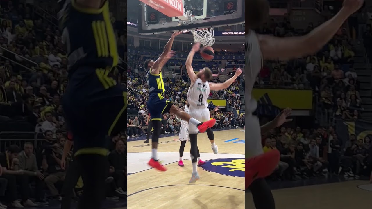 WADE BALDWIN!!! Dunk!🚀  #euroleague #basketball