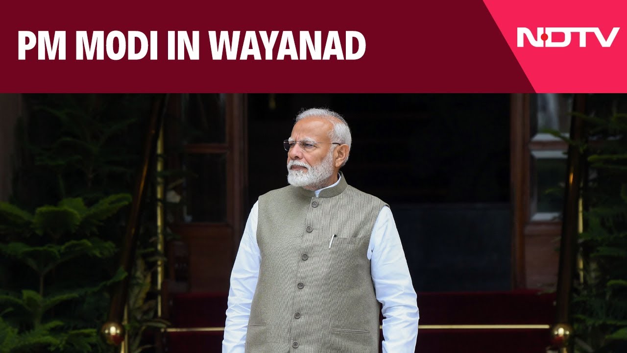PM Modi Wayanad | PM Visits Landslide-Hit Wayanad & Other News