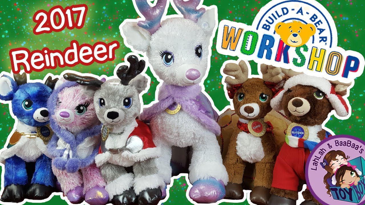 Let's Build Reindeer! ~ Christmas 2017, Trip to Build-A-Bear Workshop, Tinsel, Twinkle, Glisten