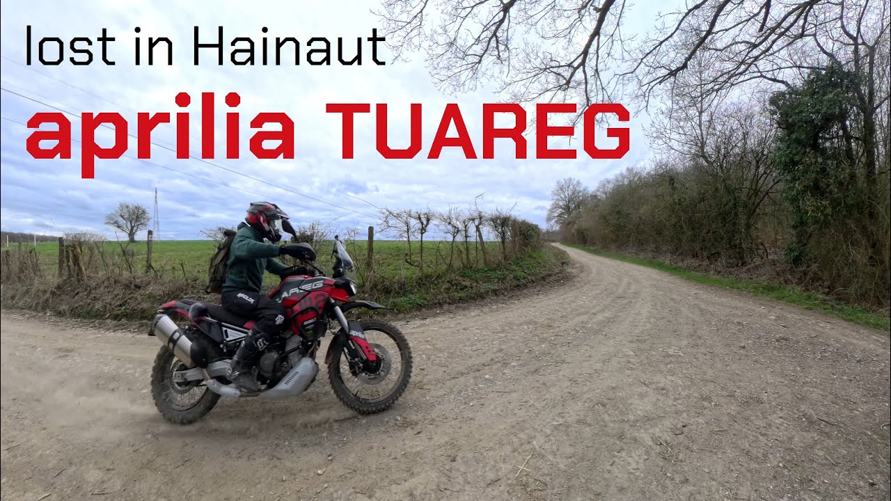 Aprilia Tuareg | Screening Belgian tracks | Hainaut