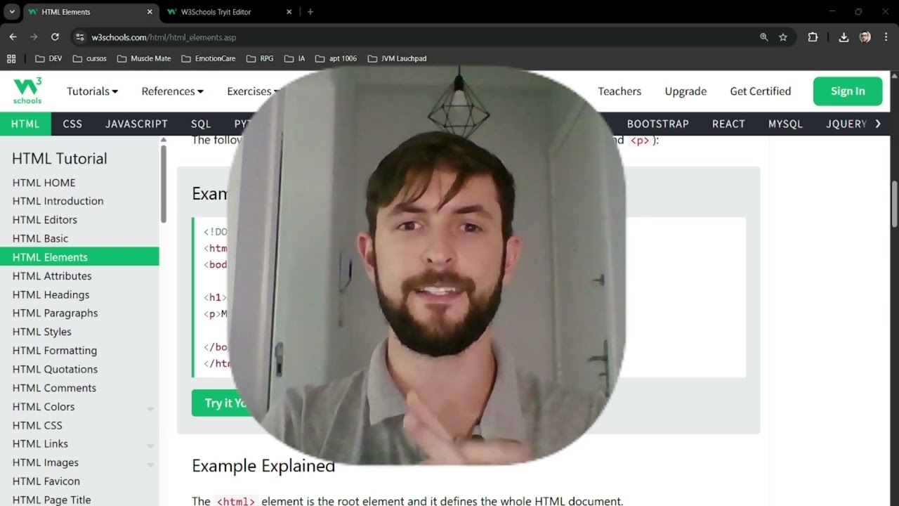 HTML e CSS Básico, aula 1 JVM Launchpad